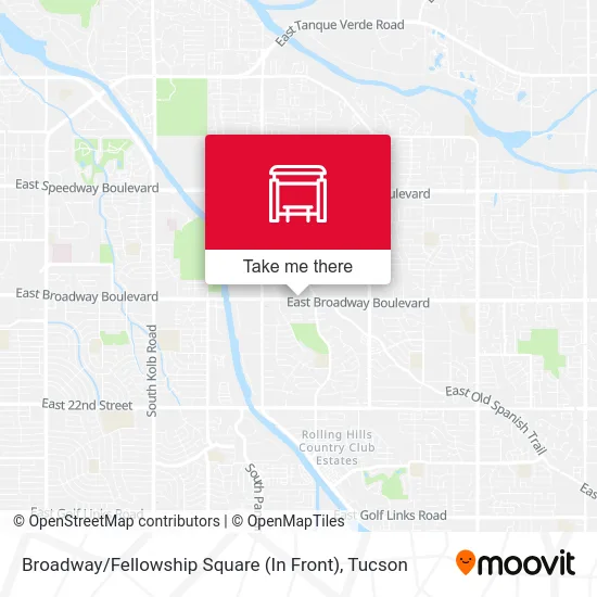 Broadway / Fellowship Square (In Front) map