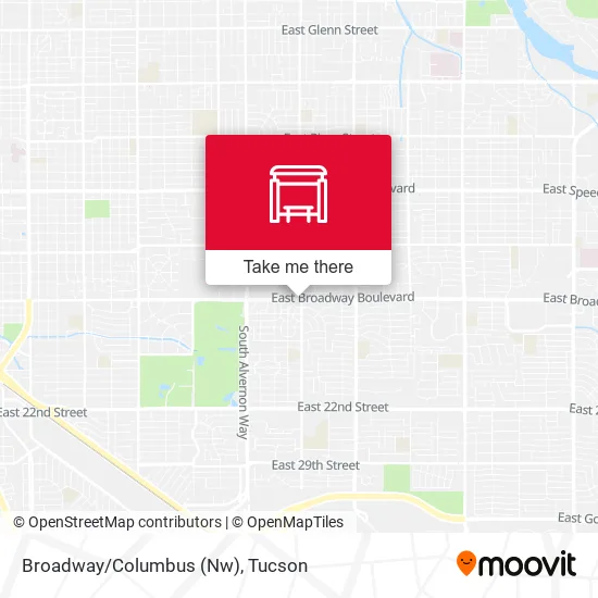 Mapa de Broadway/Columbus (Nw)