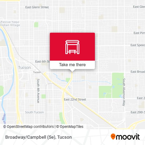 Mapa de Broadway/Campbell (Se)