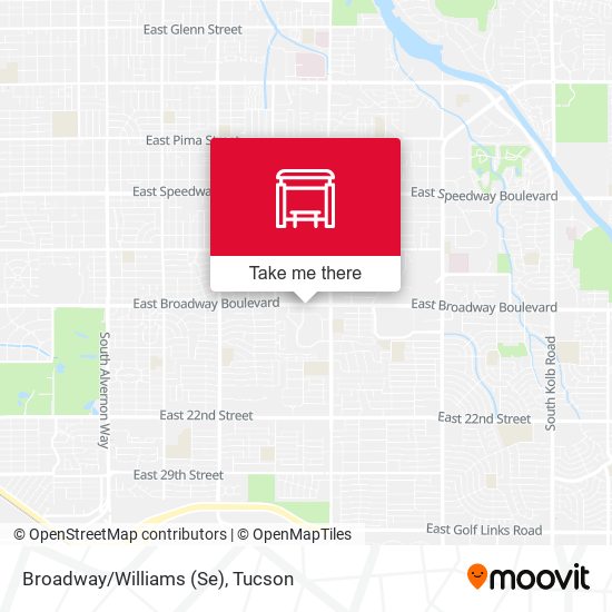 Mapa de Broadway/Williams (Se)