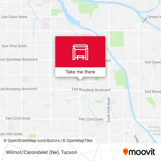 Wilmot/Carondelet (Ne) map