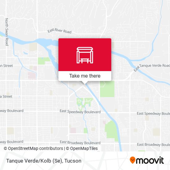 Tanque Verde/Kolb (Se) map