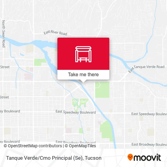Mapa de Tanque Verde / Cmo Principal (Se)