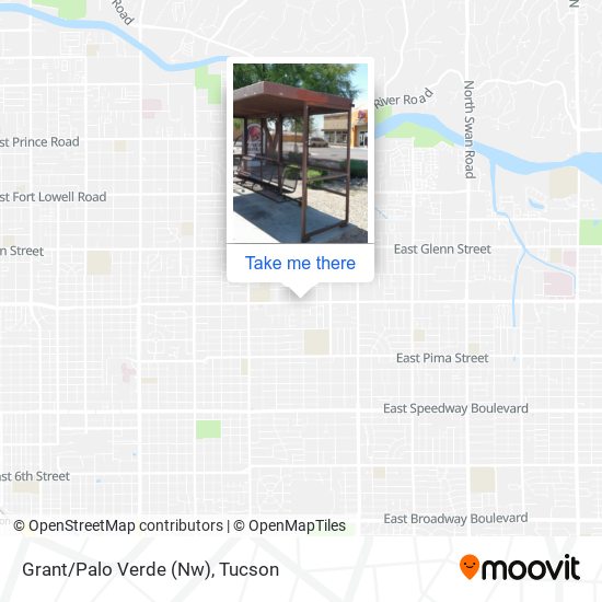 Mapa de Grant/Palo Verde (Nw)