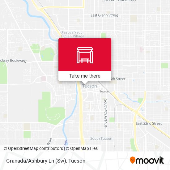 Mapa de Granada/Ashbury Ln (Sw)