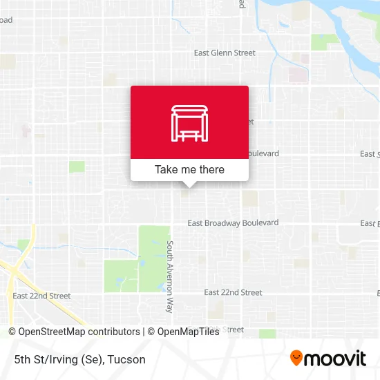 5th St/Irving (Se) map