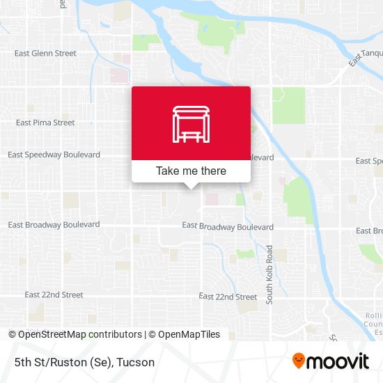 Mapa de 5th St/Ruston (Se)