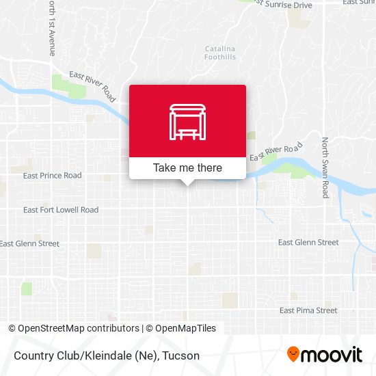 Mapa de Country Club/Kleindale (Ne)