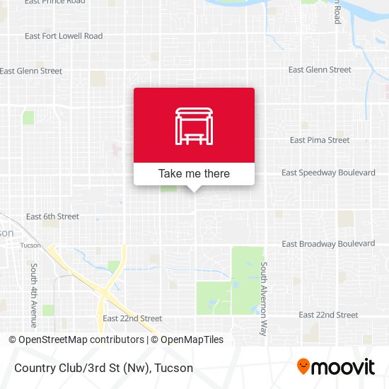 Mapa de Country Club/3rd St (Nw)