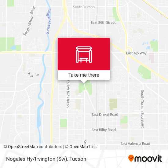 Nogales Hy/Irvington (Sw) map