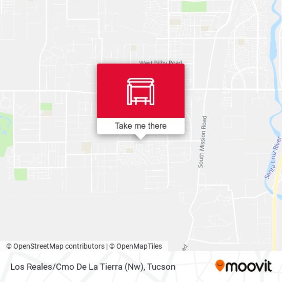 Mapa de Los Reales / Cmo De La Tierra (Nw)