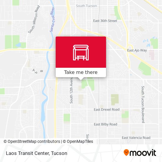 Mapa de Laos Transit Center