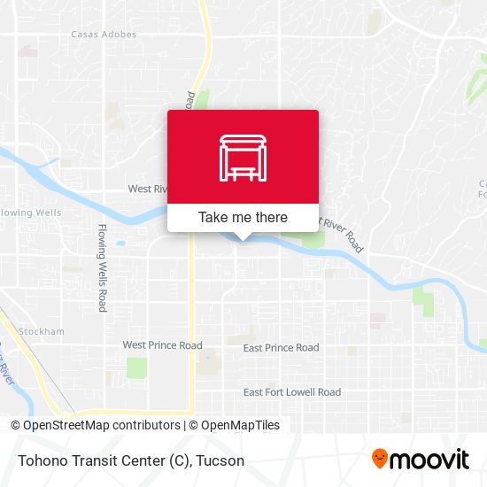 Mapa de Tohono Transit Center