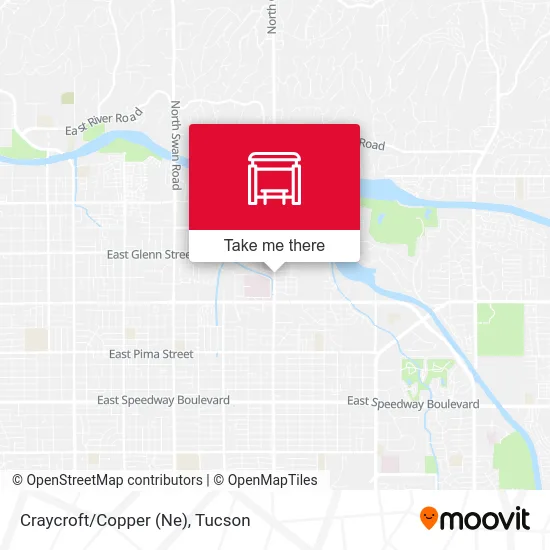 Craycroft/Copper (Ne) map
