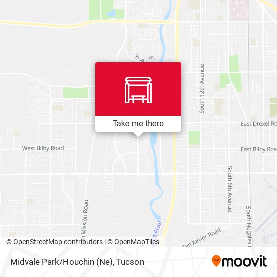 Mapa de Midvale Park/Houchin (Ne)