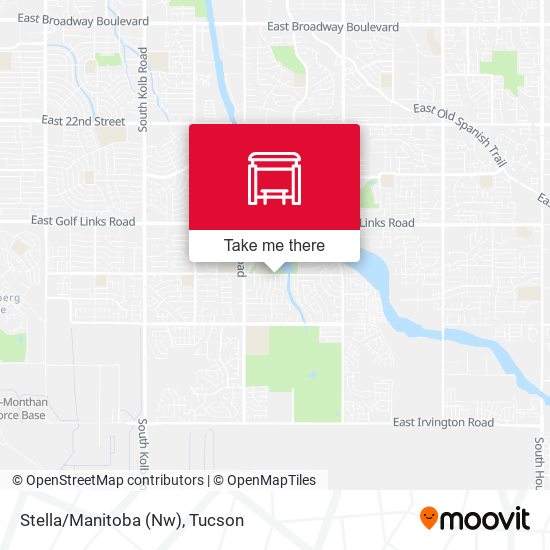 Mapa de Stella/Manitoba (Nw)