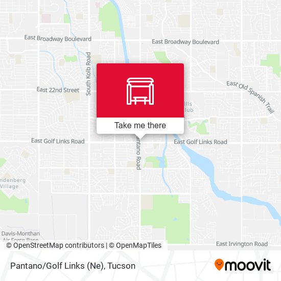 Pantano/Golf Links (Ne) map