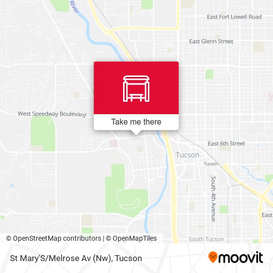 Mapa de St Mary'S/Melrose Av (Nw)