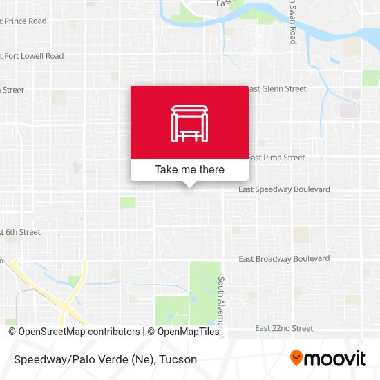Speedway/Palo Verde (Ne) map