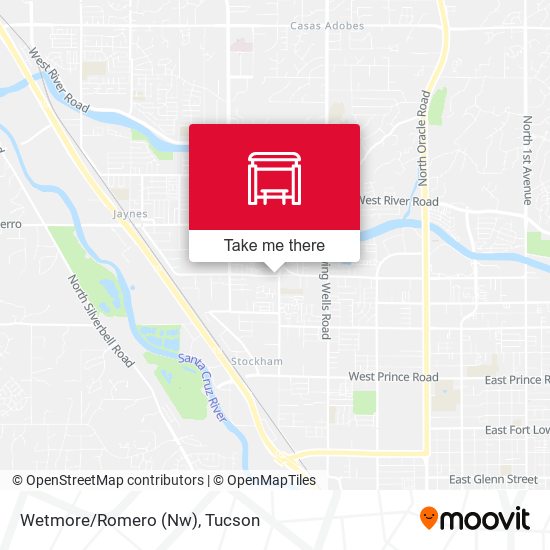 Wetmore/Romero (Nw) map