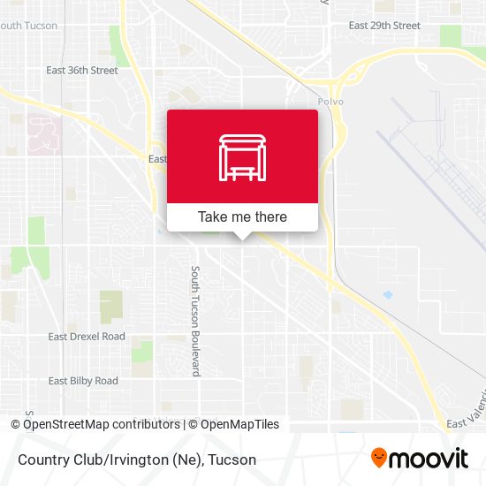 Country Club/Irvington (Ne) map