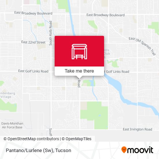 Pantano/Lurlene (Sw) map