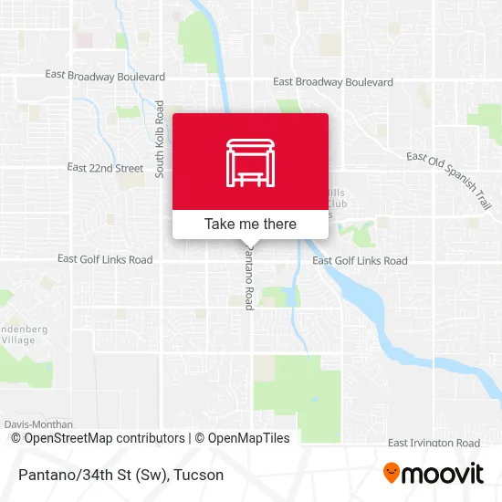 Pantano/34th St (Sw) map