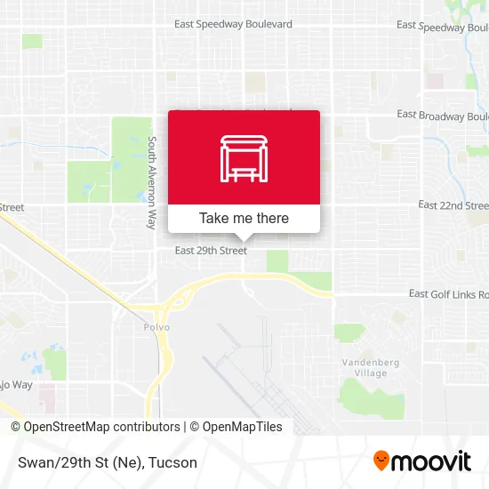 Swan/29th St (Ne) map