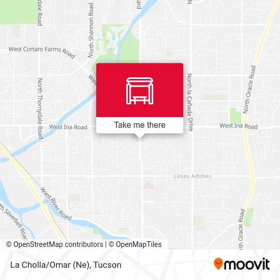 La Cholla/Omar (Ne) map