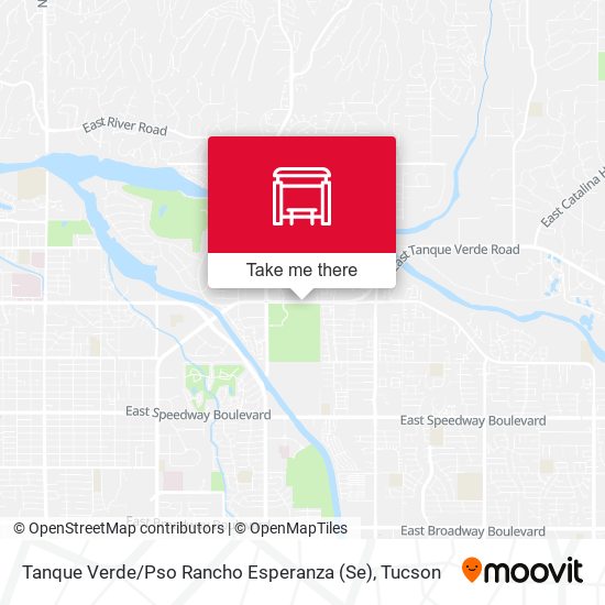 Tanque Verde / Pso Rancho Esperanza (Se) map