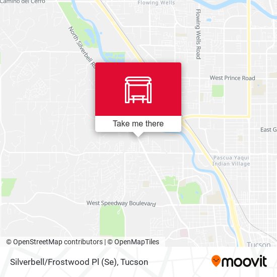 Silverbell/Frostwood Pl (Se) map