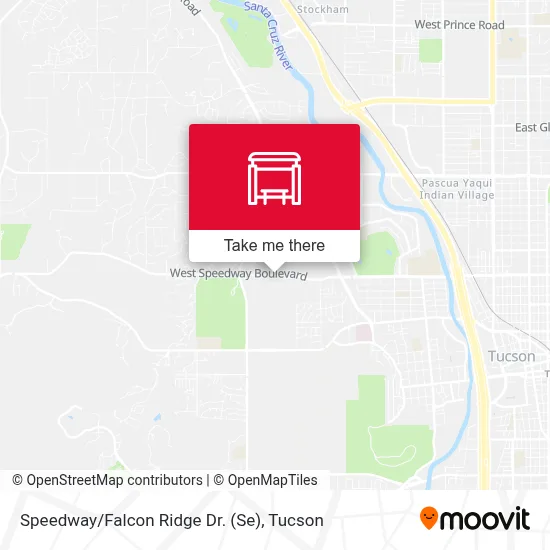 Speedway/Falcon Ridge Dr. (Se) map