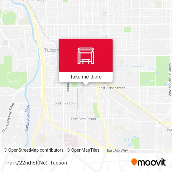 Park/22nd St(Ne) map