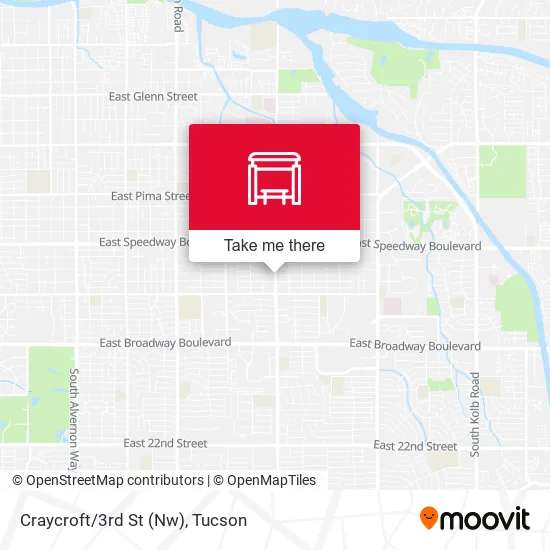 Mapa de Craycroft/3rd St (Nw)