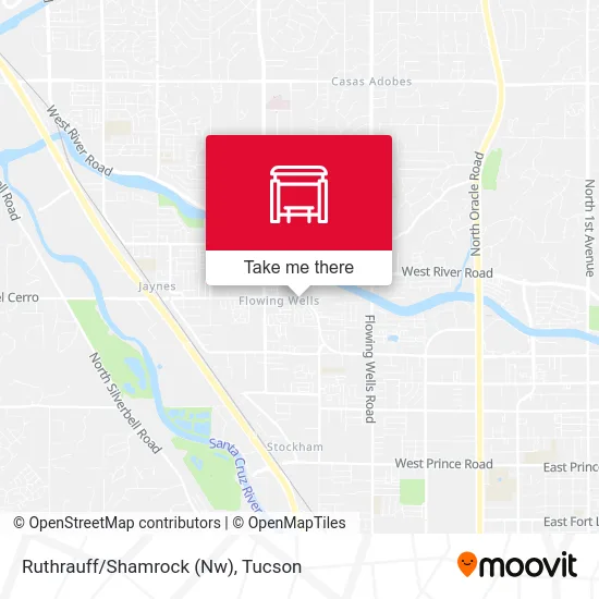 Ruthrauff/Shamrock (Nw) map