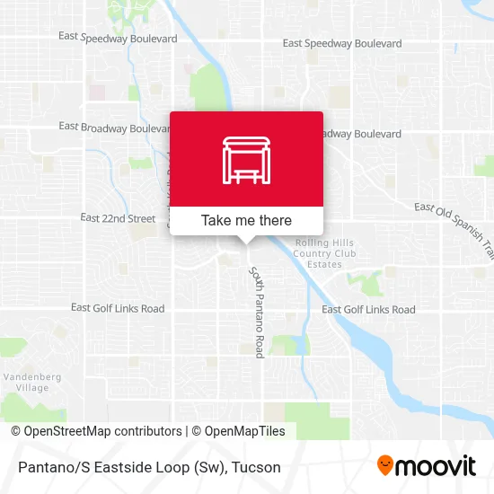 Pantano/S Eastside Loop (Sw) map