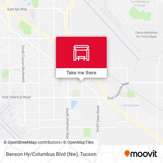 Benson Hy/Columbus Blvd (Nw) map
