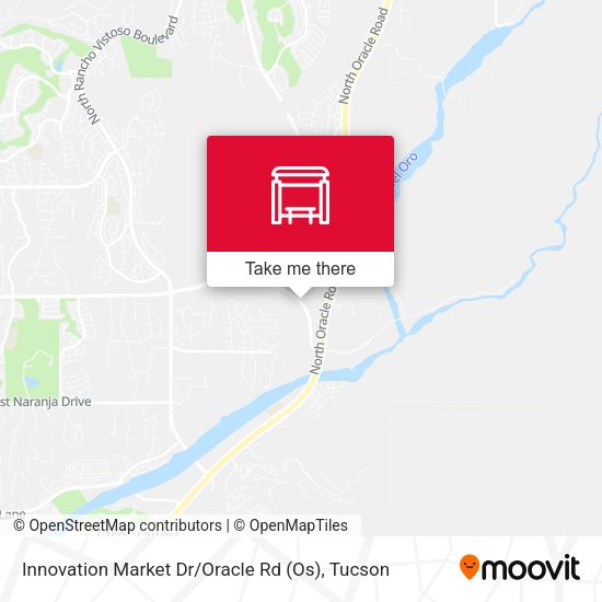 Innovation Market Dr / Oracle Rd (Os) map