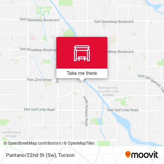 Mapa de Pantano/22nd St (Sw)