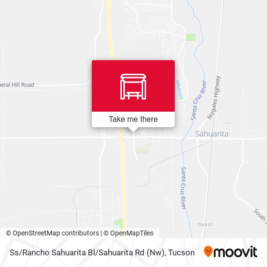 Mapa de Ss / Rancho Sahuarita Bl / Sahuarita Rd (Nw)