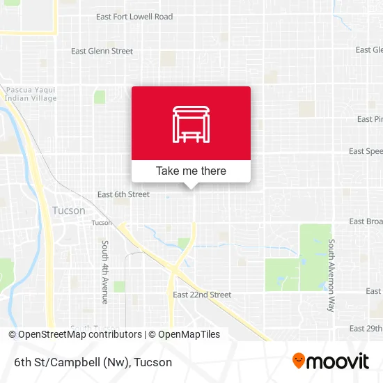 6th St/Campbell (Nw) map