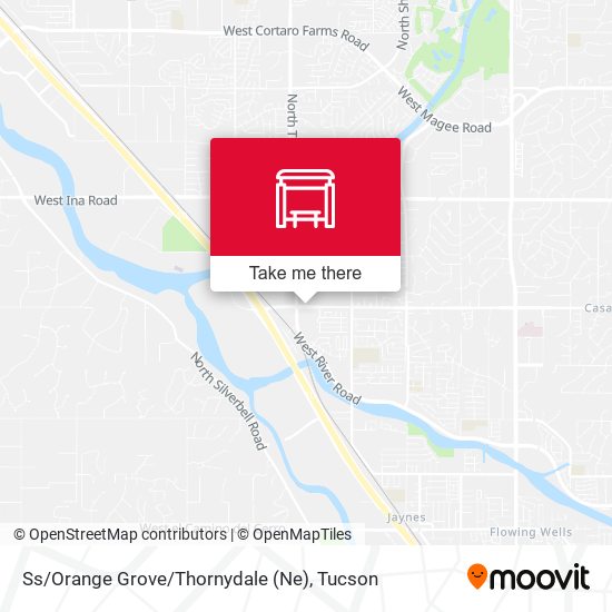 Mapa de Ss / Orange Grove / Thornydale (Ne)