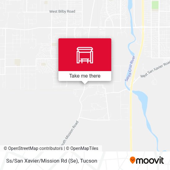 Mapa de Ss/San Xavier/Mission Rd (Se)