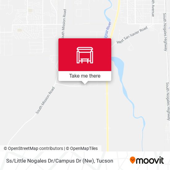 Ss / Little Nogales Dr / Campus Dr (Nw) map