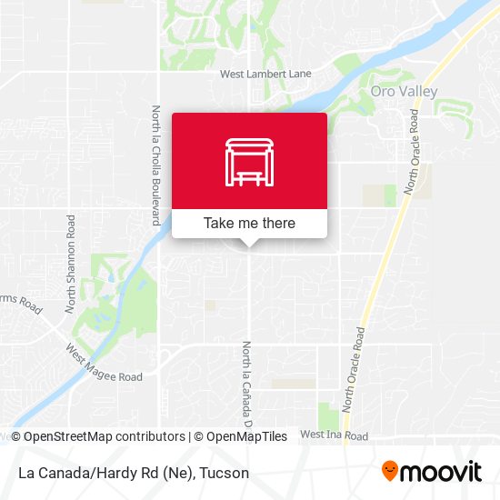 Mapa de La Canada/Hardy Rd (Ne)