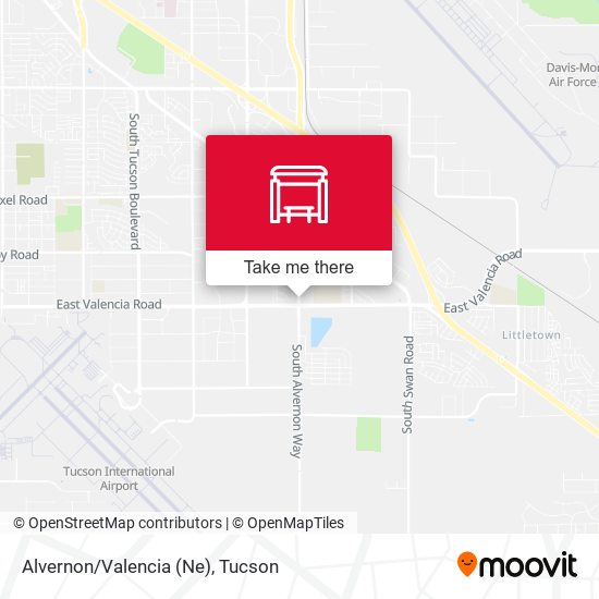 Mapa de Alvernon/Valencia (Ne)