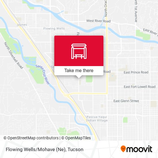 Flowing Wells/Mohave (Ne) map
