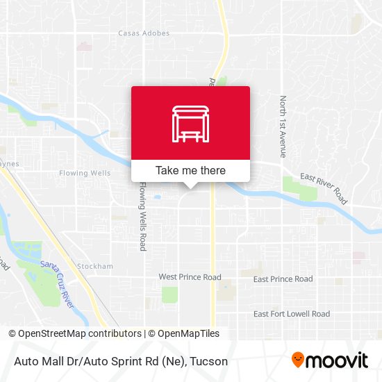 Auto Mall Dr / Auto Sprint Rd (Ne) map