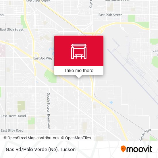 Gas Rd/Palo Verde (Ne) map