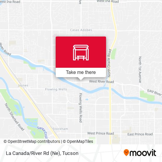 Mapa de La Canada/River Rd (Ne)